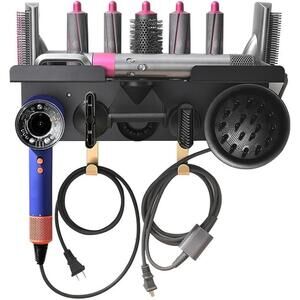 Wall Mount Holder For Dyson Airwrap Styler HD16 Hair Dryer Magnetic Adsorption